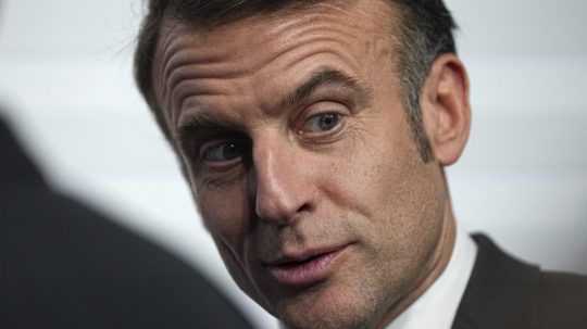 Francúzsky prezident Emmanuel Macron.