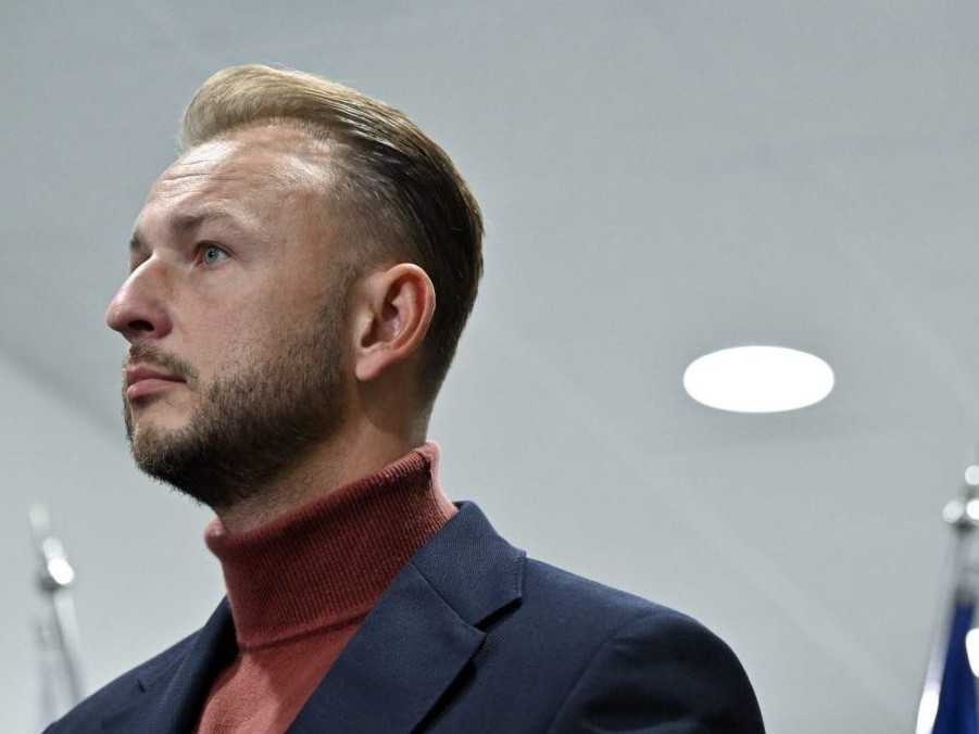 Minister vnútra SR Matúš Šutaj Eštok (Hlas-SD).