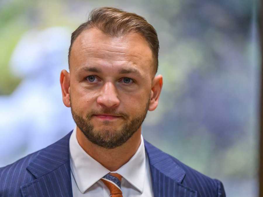 Na snímke minister vnútra SR Matúš Šutaj Eštok (Hlas-SD).