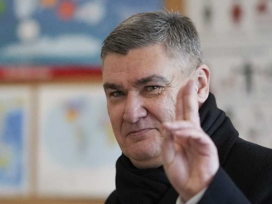 Chorvátsky prezident Zoran Milanovič.