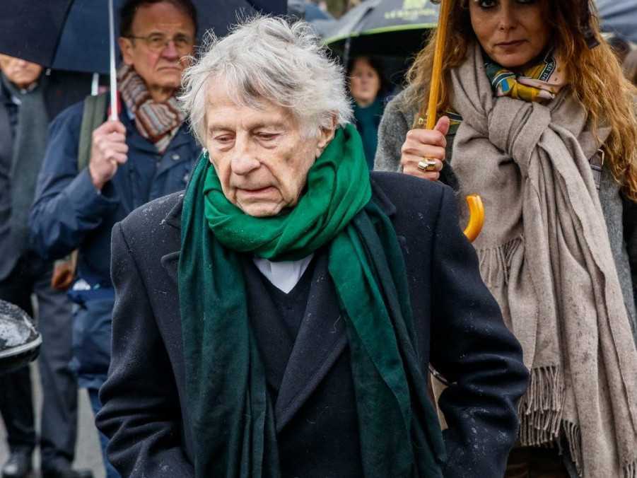 Na snímke (v strede) režisér Roman Polanski.