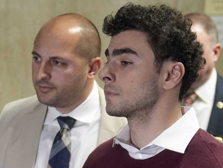 Na obrázku obvinený Luigie Mangione.