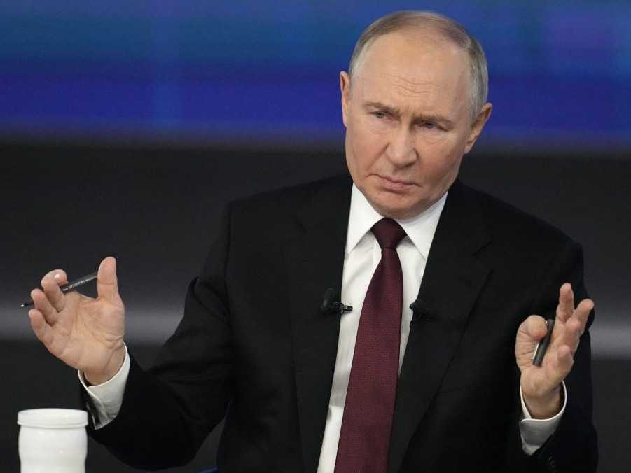 Ruský prezident Vladimir Putin.