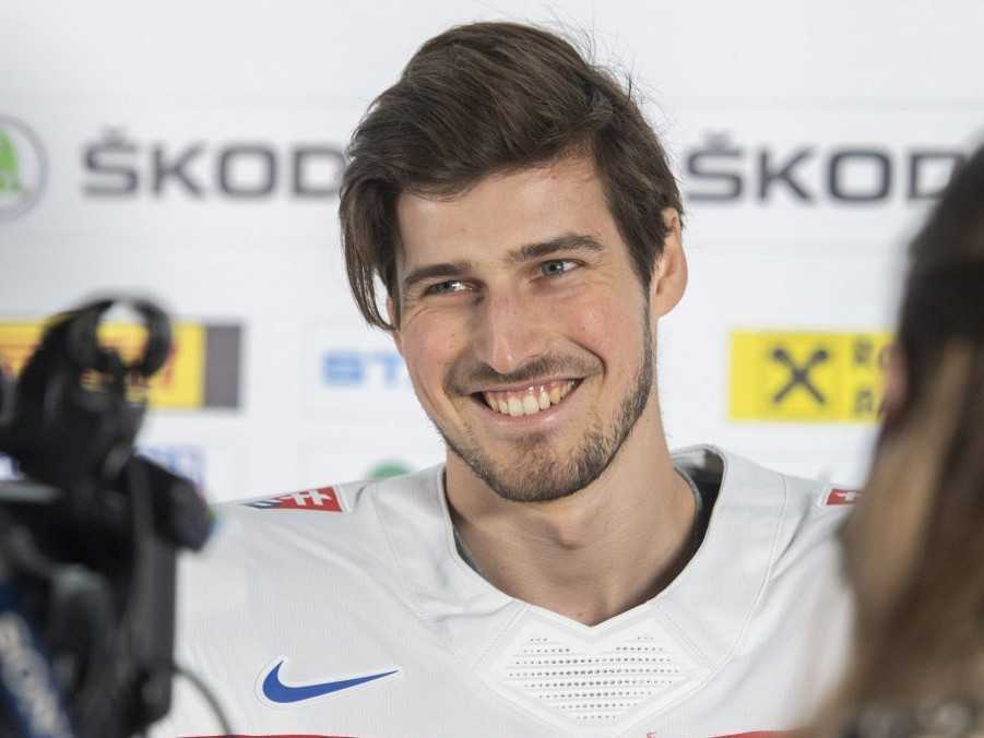 Slovenský brankár Patrik Rybár.