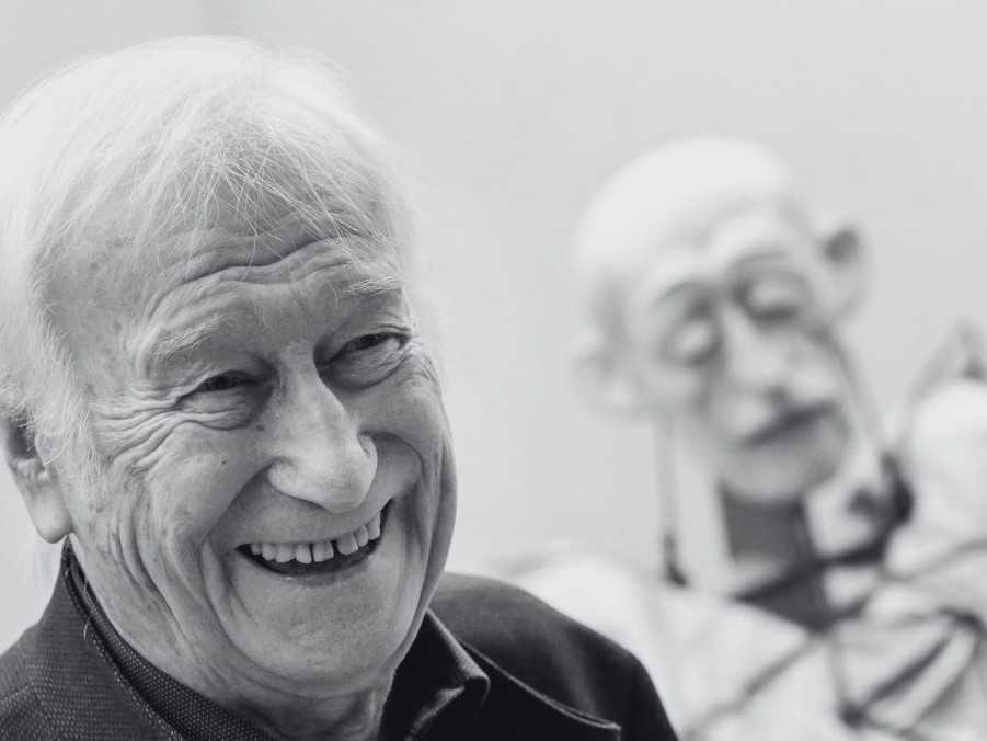 Svetoznámy mím Milan Sládek.