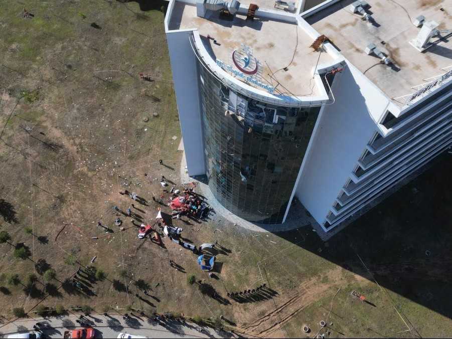 Na snímke miesto nešťastia.