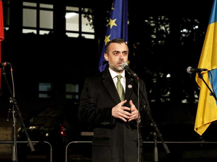 Veľvyslanec Ukrajiny na Slovensku Myroslav Kastran.