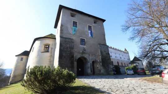 Zvolenský zámok vo Zvolene - budova Slovenskej národnej galérie.