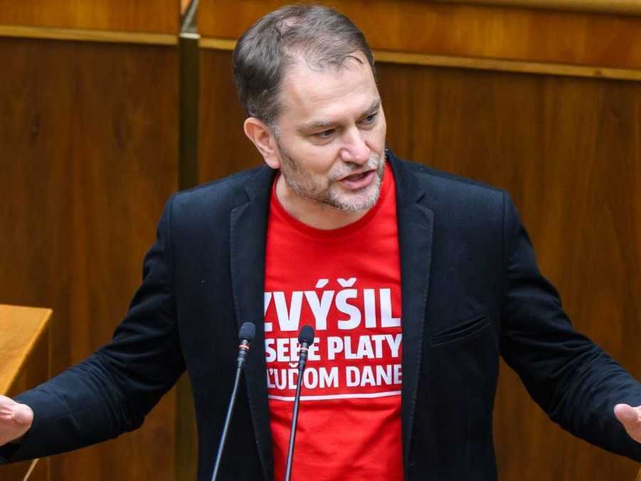 Na snímke poslanec Igor Matovič počas schôdze NRSR.