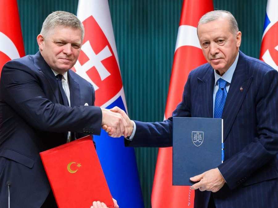 Premiér Fico s tureckým prezidentom Erdoganom podpísali dokument o strategickom partnerstve.