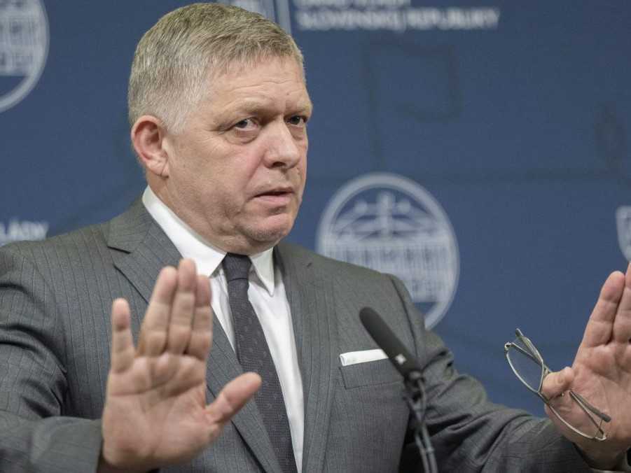 Premiér Robert Fico.