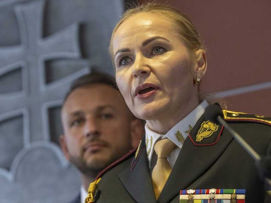 Prezidentka Policajného zboru SR Jana Maškarová.