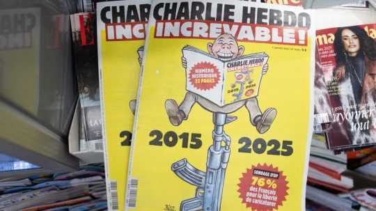 Obálka časopisu Charlie Hebdo.