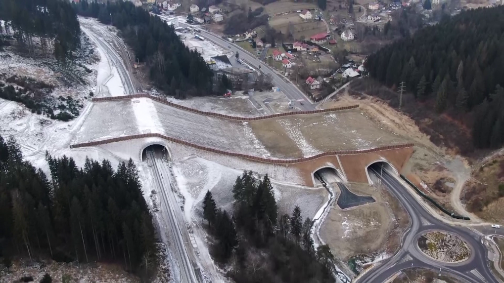 Chránené zvieratá môžu migrovať bezpečnejšie: Diaľničiari dokončili ekodukt vo Svrčinovci, narazili na viacero problémov