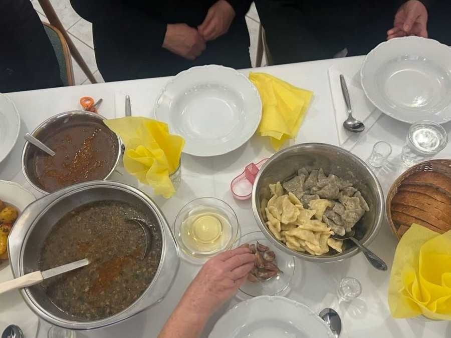 Tradičné jedlá pravoslávnych Vianoc.