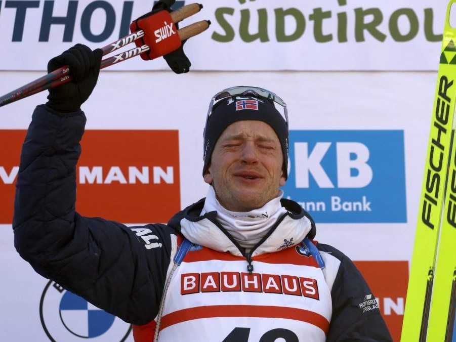 Nórsky biatlonista Tarjei Bö.