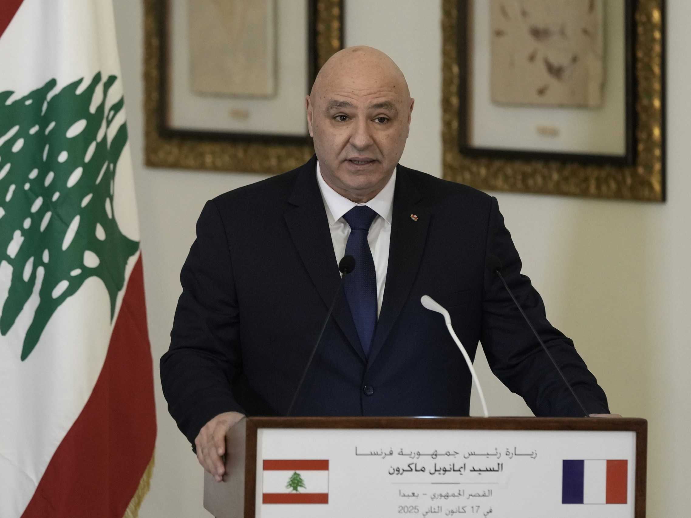 Libanonský prezident Džúzíf Awn