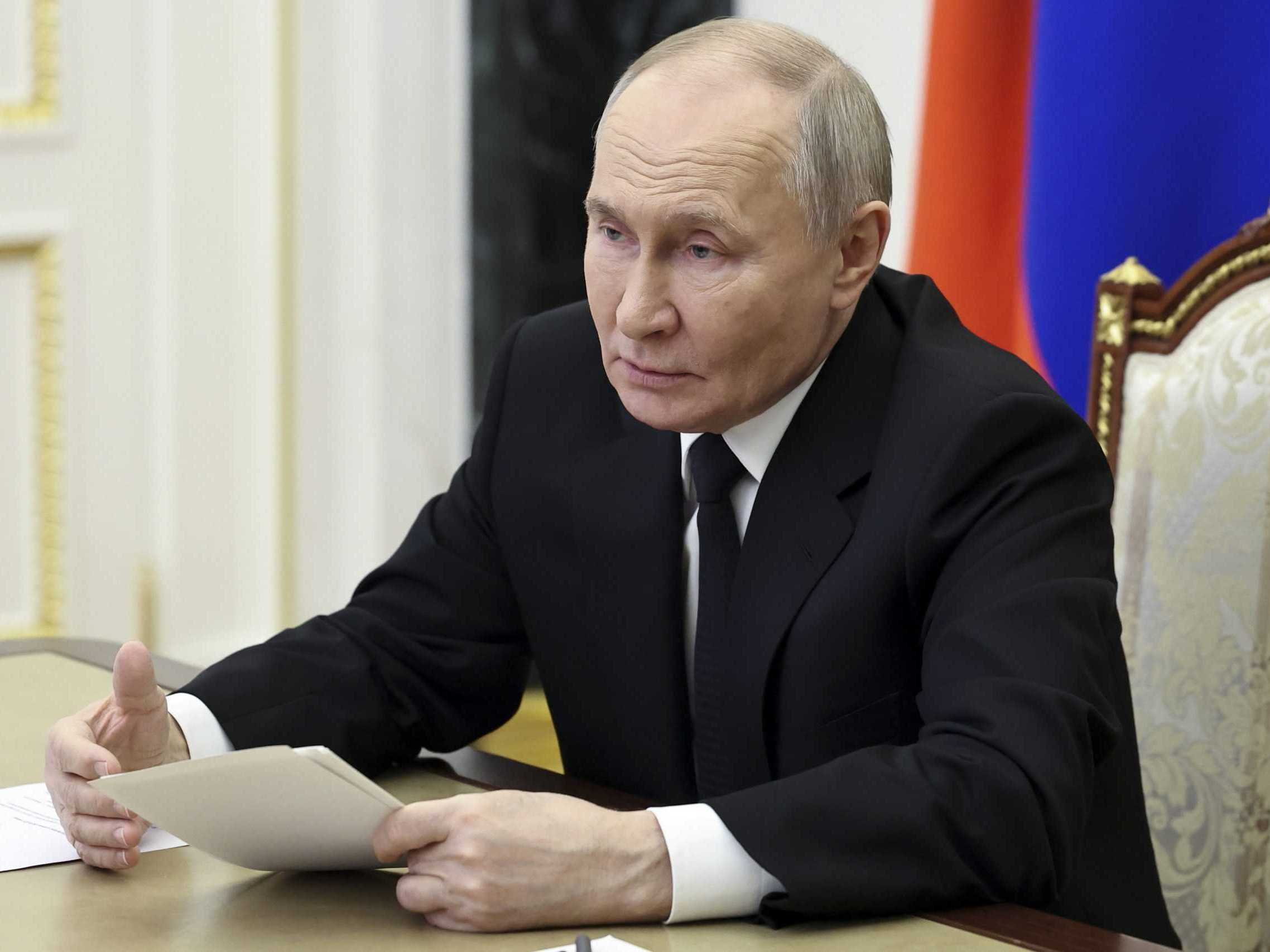 Ruský prezident Vladimir Putin