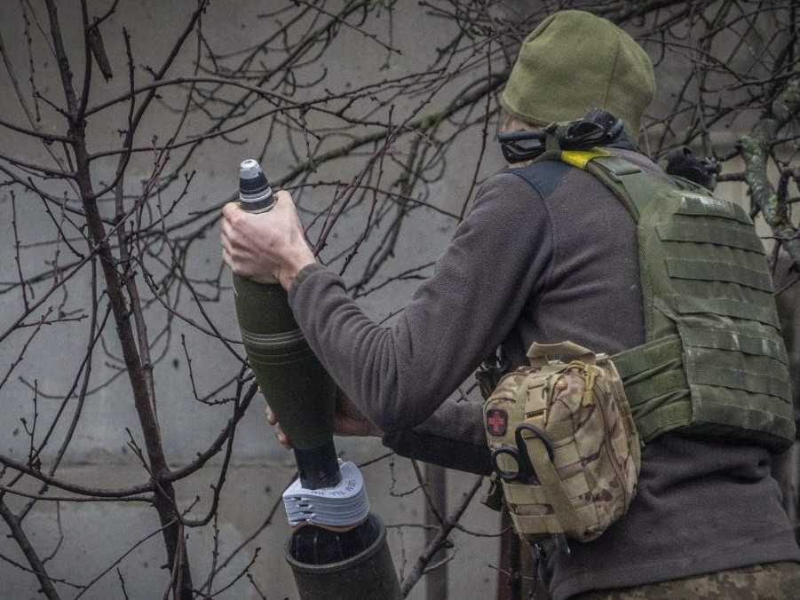 Ilustračná snímka ukrajinského vojaka.