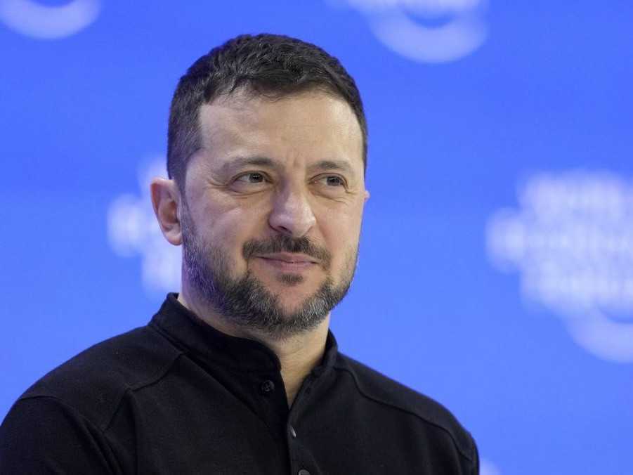 Ukrajinský prezident Volodymyr Zelenskyj.