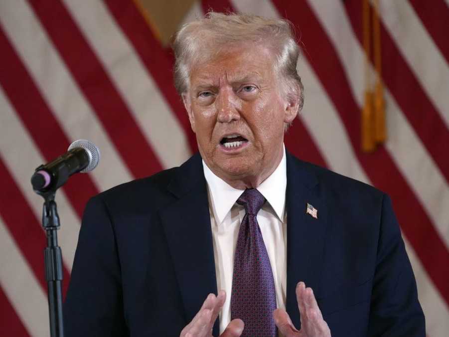 Na snímke Donald Trump.