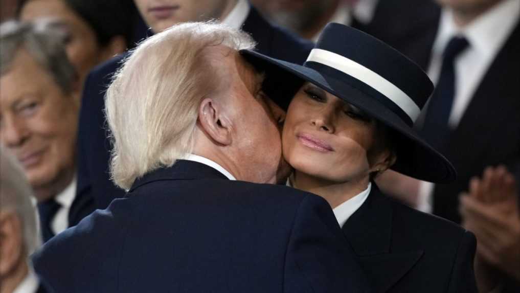 Americký prezident Donald Trump s manželkou Melaniou.