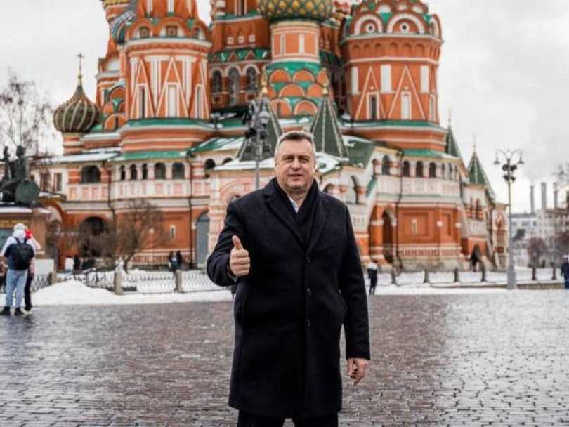 Predseda SNS a podpredseda NR SR Andrej Danko v Moskve.