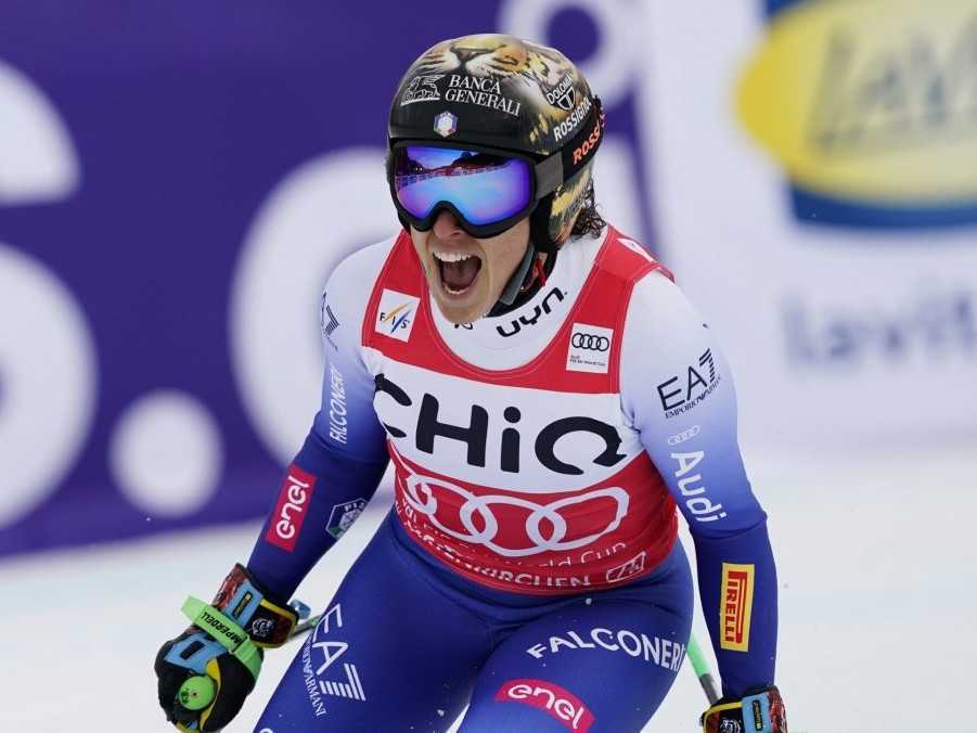 Talianska lyžiarka Federica Brignoneová.