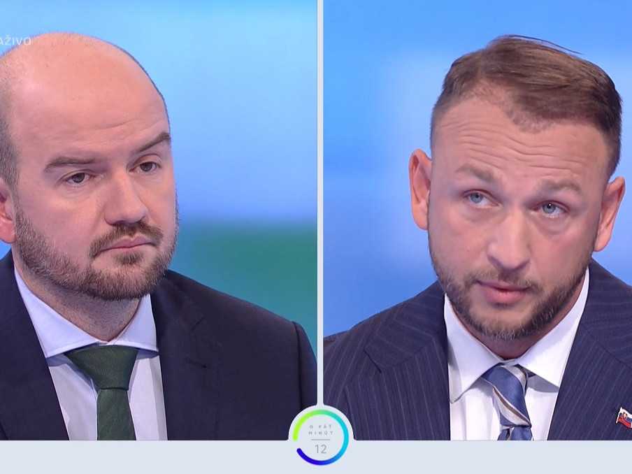 Martin Dubéci (PS) a Matúš Šutaj Eštok (Hlas-SD)