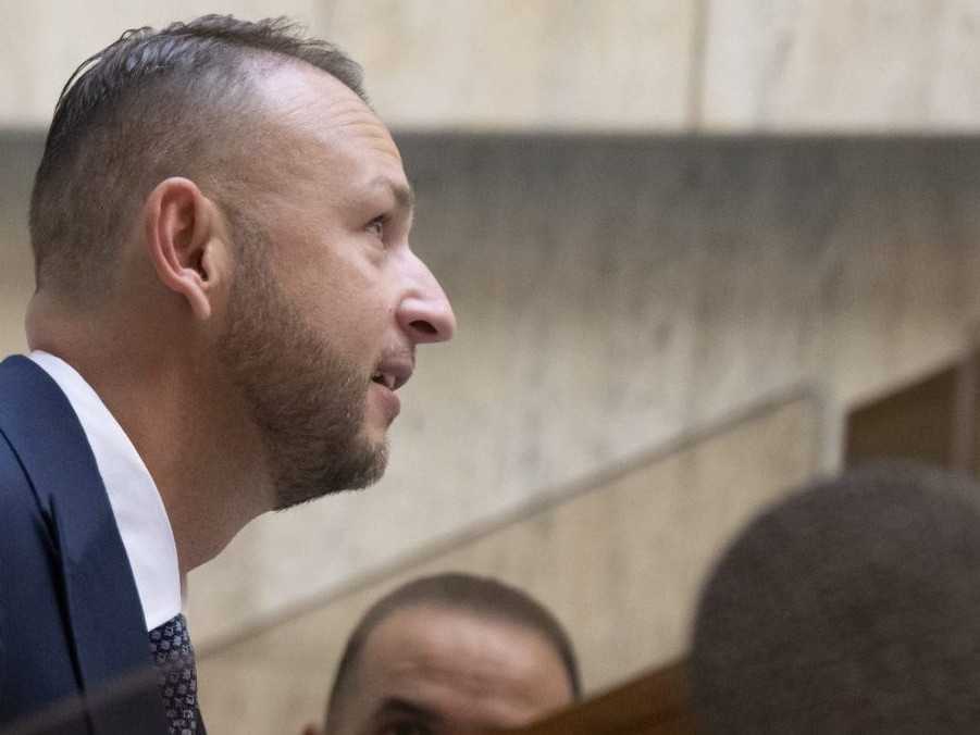 Na snímke Matúš Šutaj-Eštok.