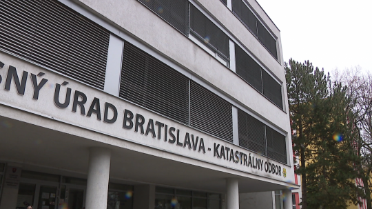 Okresný úrad Bratislava - Katastrálny odbor.