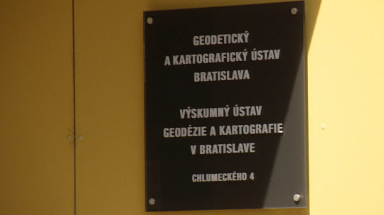 Geodetický a kartografický ústav Bratislava.