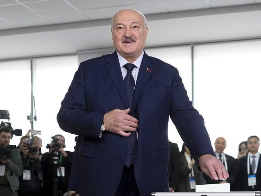 Bieloruský prezident Alexandr Lukašenko.