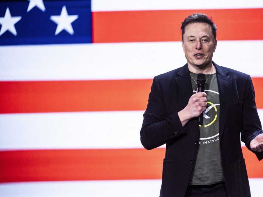 Na snímke Elon Musk.