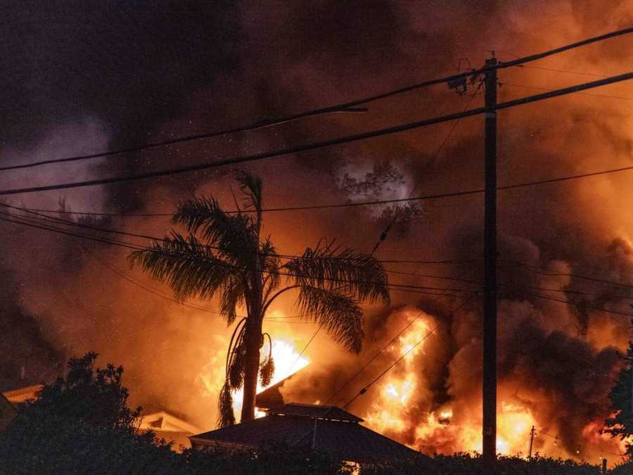 Požiar v Los Angeles.