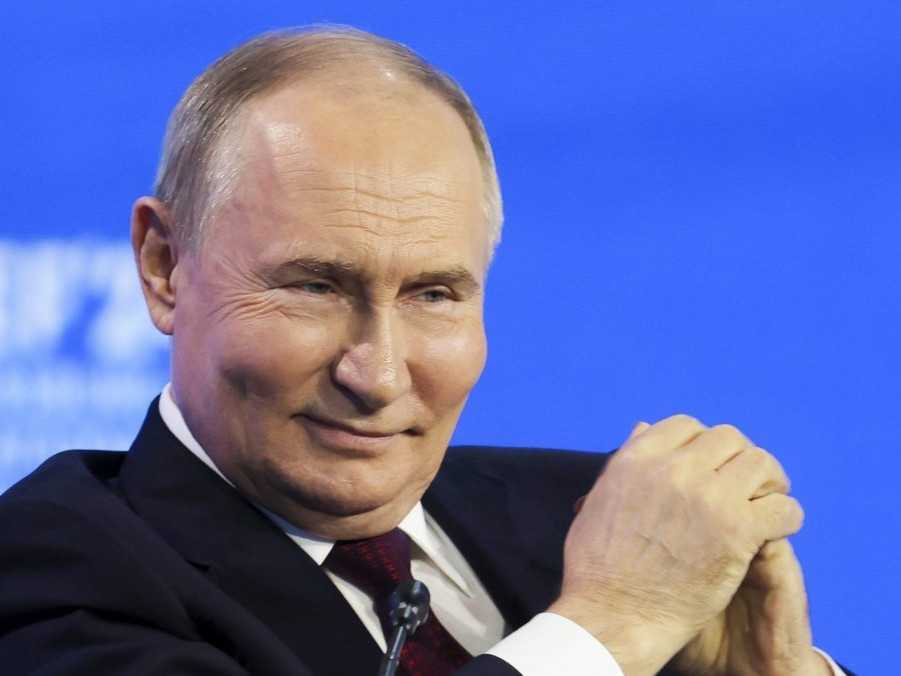 Ruský prezident Vladimir Putin.