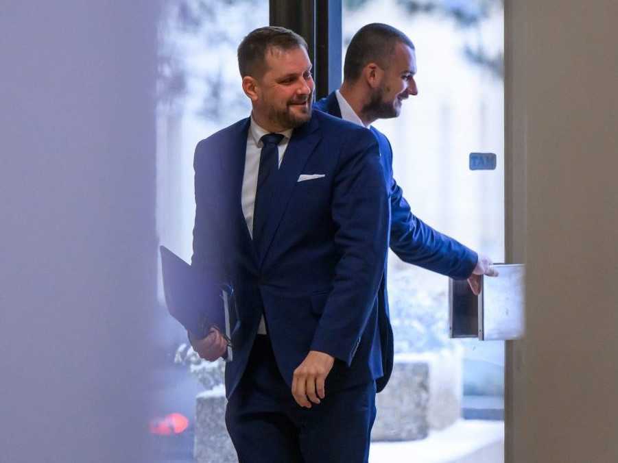 Na snímke Kamil Šaško.