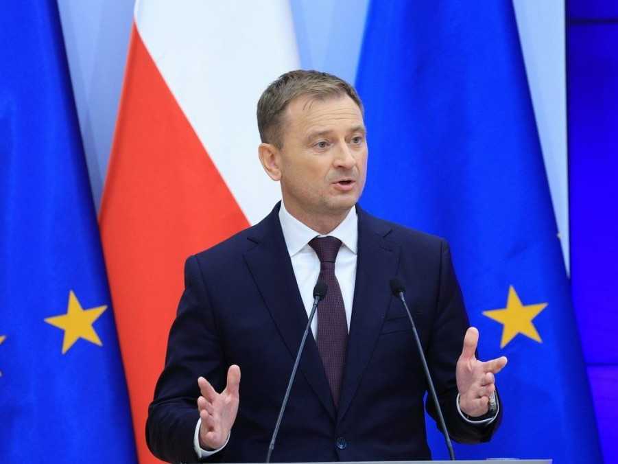 Na snímke poľský minister športu Slawomir Nitras.