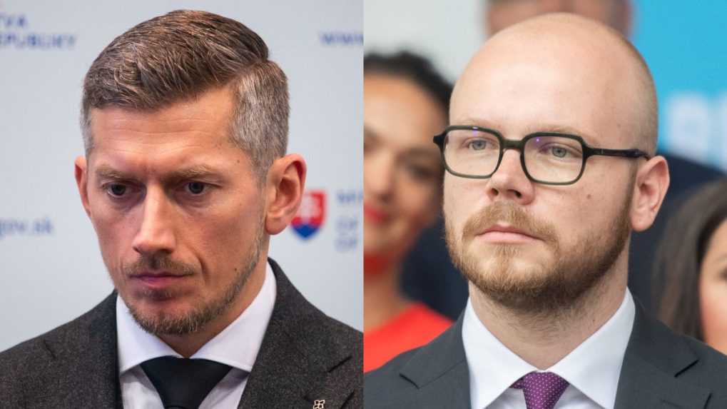 Na sn&iacute;mke zľava &scaron;t&aacute;tny tajomn&iacute;k MZ SR Michal &Scaron;tofko a podpredseda v&yacute;boru pre zdravotn&iacute;ctvo Oskar Dvoř&aacute;k (PS).