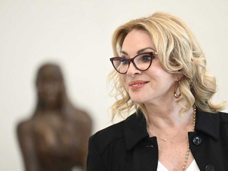 Herečka Zdena Studenková.