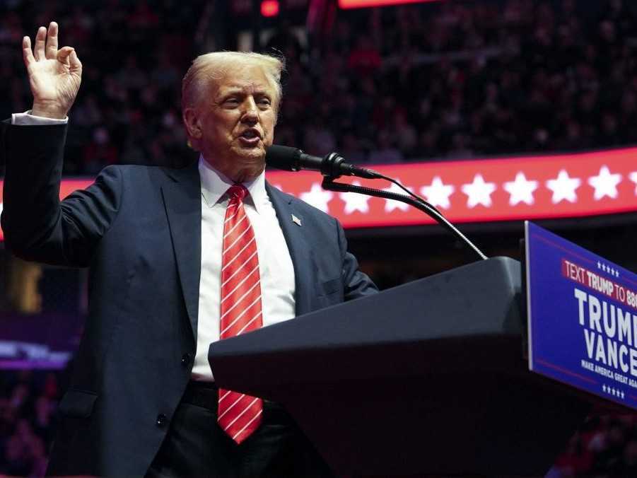 Zvolený prezident USA Donald Trump.