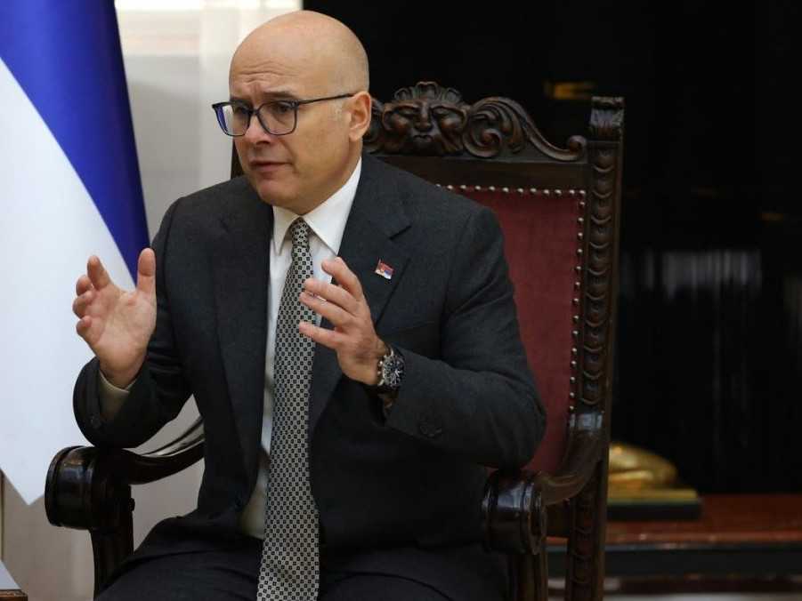 Na snímke Miloš Vučevič.