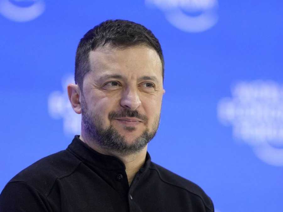 Ukrajinský prezident Volodymyr Zelenskyj.