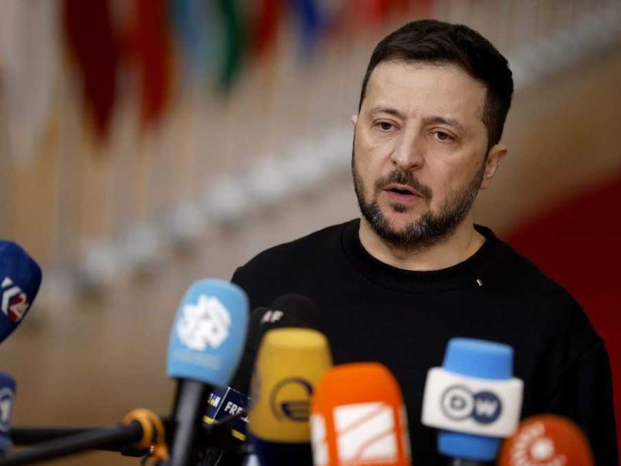 Ukrajinský prezident Volodymyr Zelenskyj.