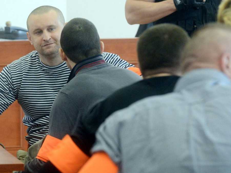 Archívna snímka z pojednávania s piťovcami.