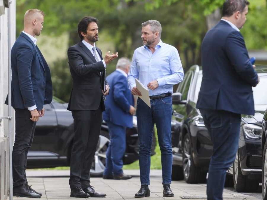 Robert Kaliňák a Peter Pellegrini.