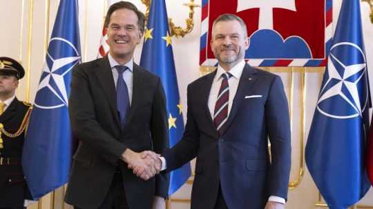 Rutte a Pellegrini