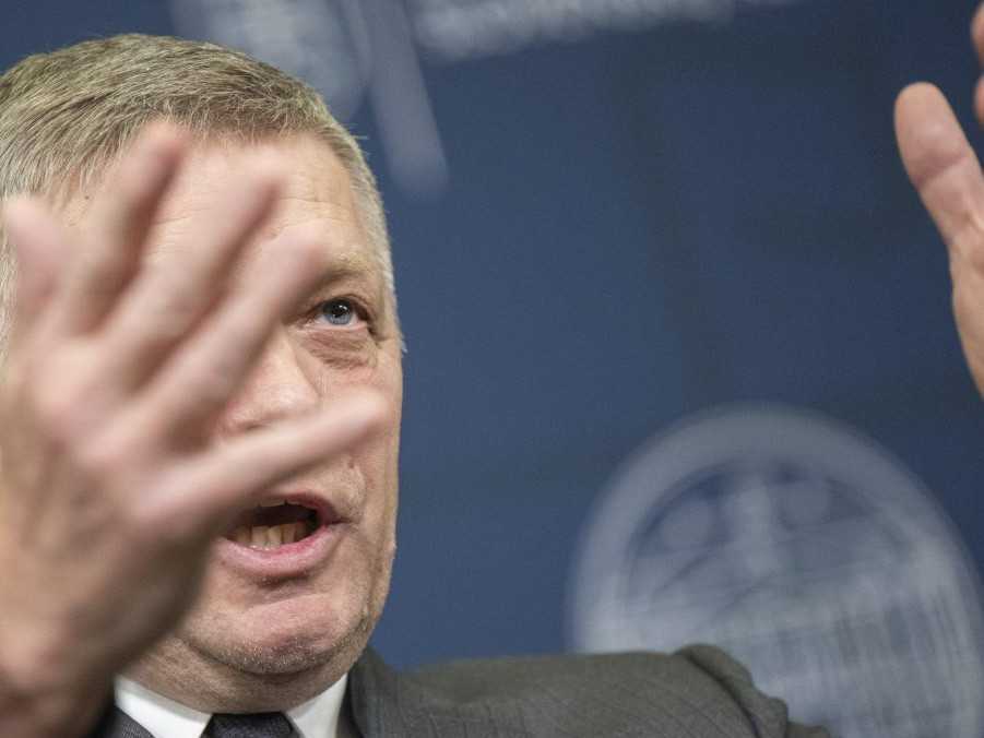 Premiér SR Robert Fico.