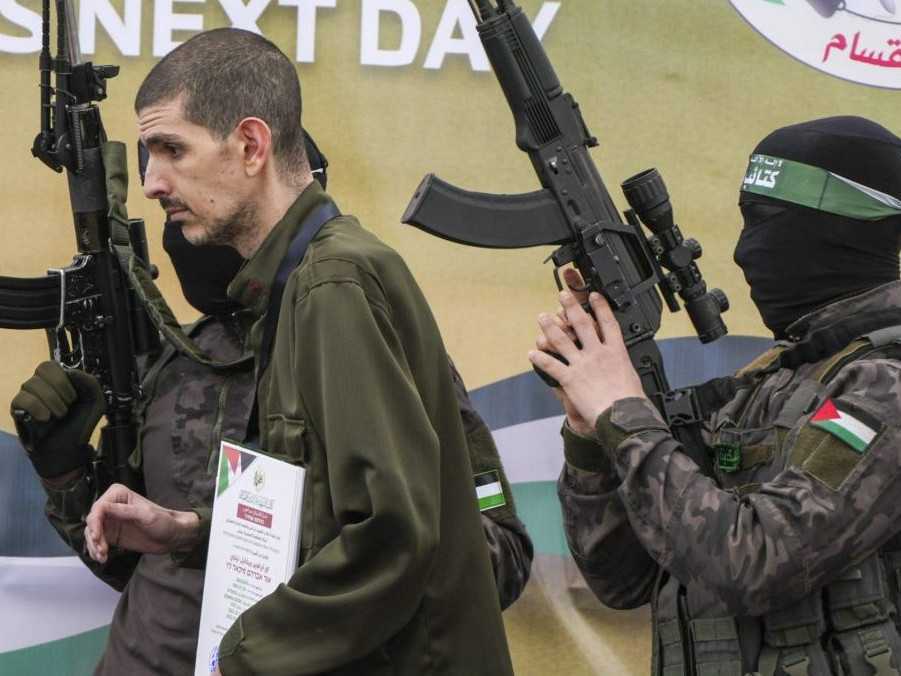 Prepustený rukojemník Hamasu Or Levy.