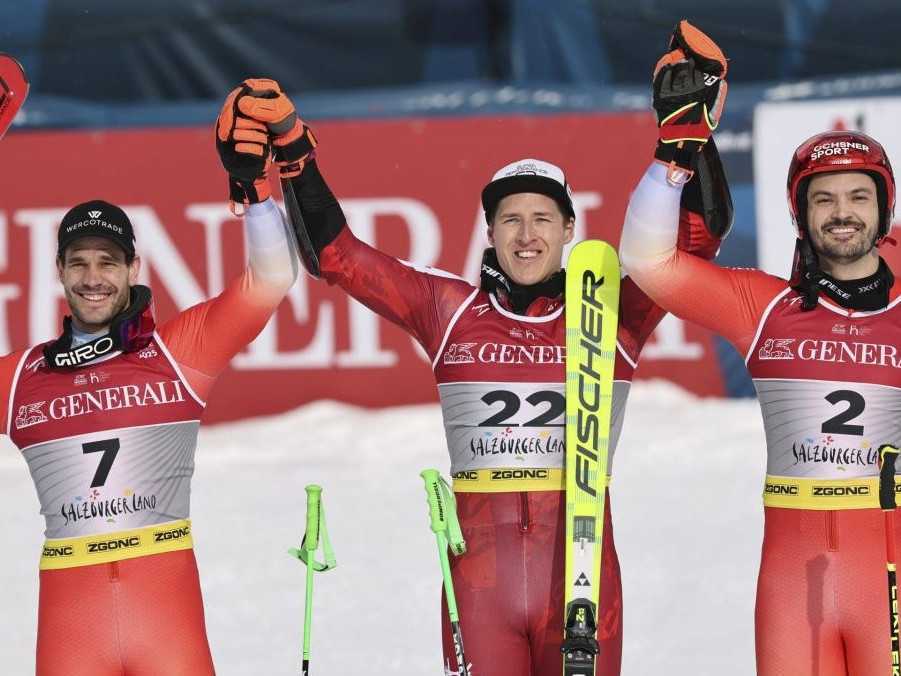 Obrovská radosť domácich fanúšikov: Rakúšan Haaser sa stal majstrom sveta v obrovskom slalome. Žampovci s historickým zápisom